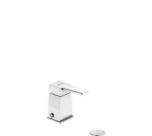 Single lever bidet mixer with diverter Chromed Kenjo